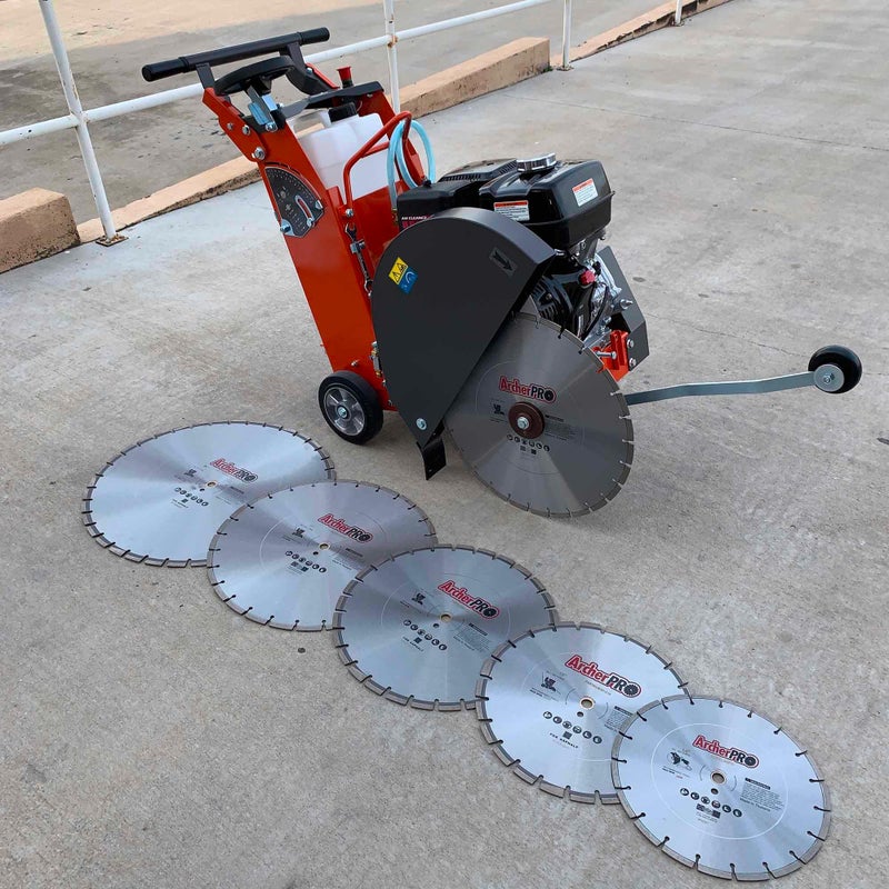 ArcherPro Archer Pro 16" Diamond Saw Blades for Fast Asphalt Cutting and Green Concrete Cutting - Image 3